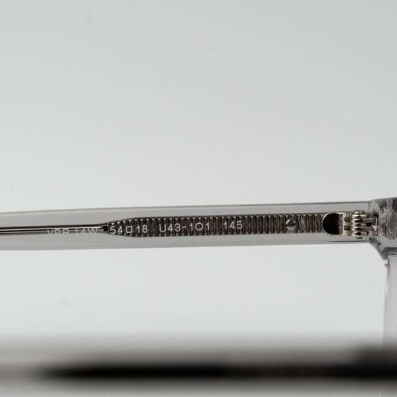 Prada Men Eyeglasses Crystal Grey Square Unisex PR14WV U431O1 BRAND NEW 54mm - Picture 8 of 10